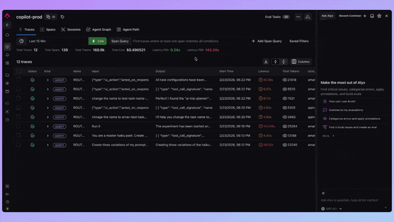 Add and manage LLM integrations for Alyx in Settings