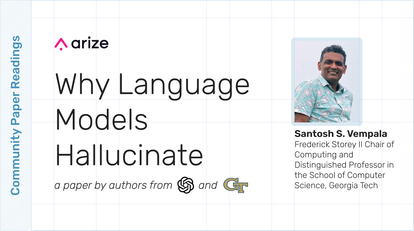 Why Language Models Hallucinate
